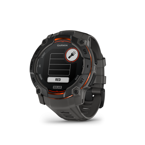GARMIN - OROLOGIO GPS INSTINCT 3 50MM SOLAR BLACK 02935-00 - immagine 8
