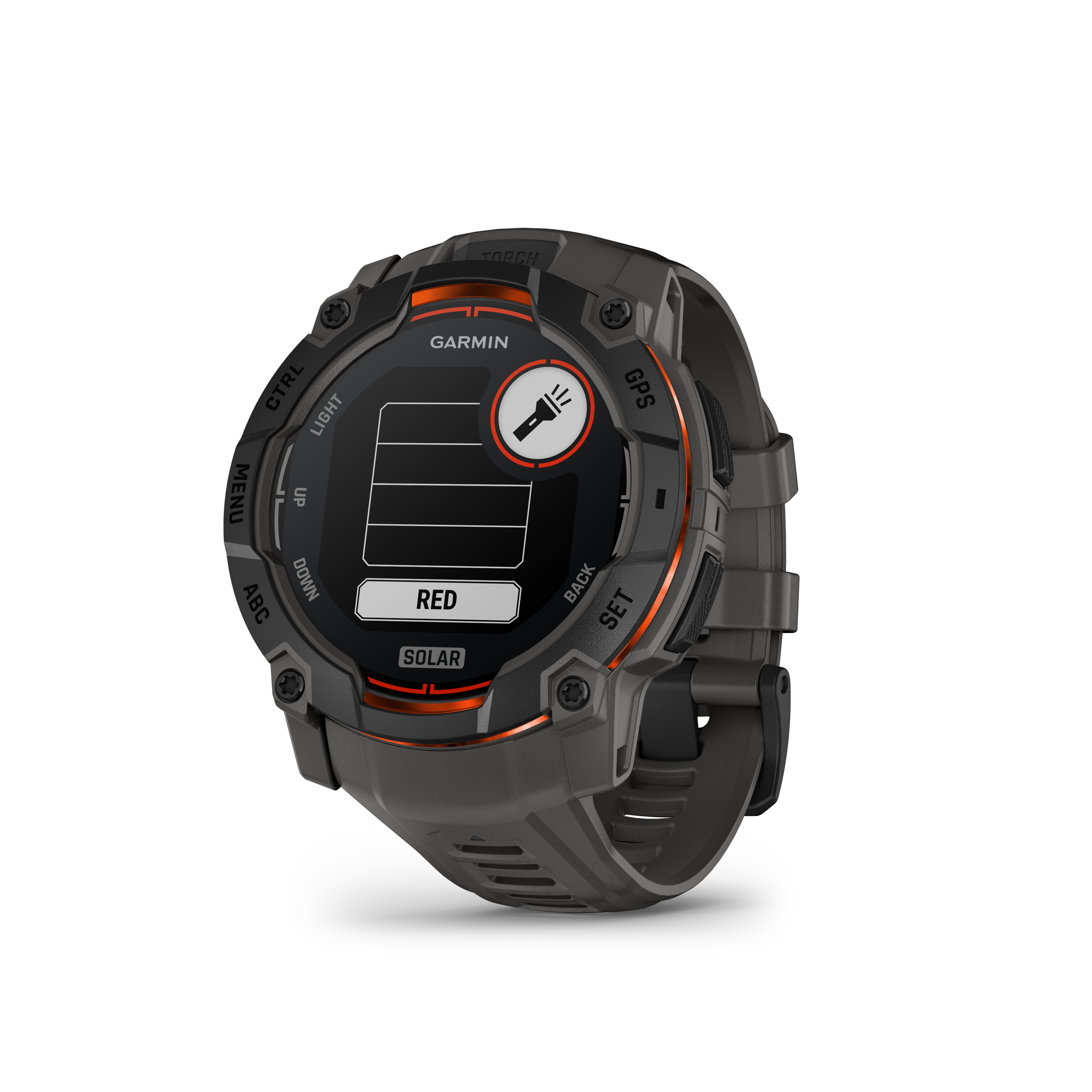 GARMIN - OROLOGIO GPS INSTINCT 3 50MM SOLAR BLACK 02935-00 - immagine 8