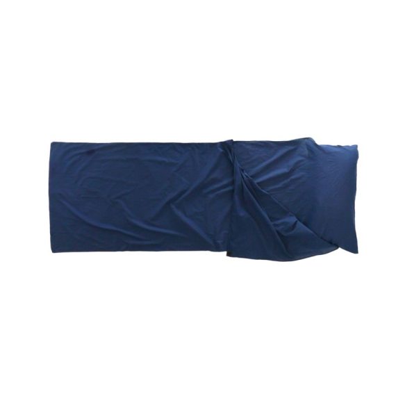 LENZUOLO COTONE 100% RETTANGOL  ROYAL BLUE 310820 - immagine 2