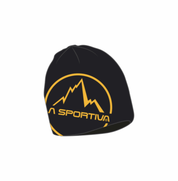 LASPORTIVA - CUFFIA CIRCLE BEANIE  BLACK YELLOW ZZSH007