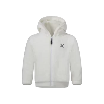MONTURA - GIACCA BABY POLAR STRETCH HOODY  00 WHITE MJAB12B