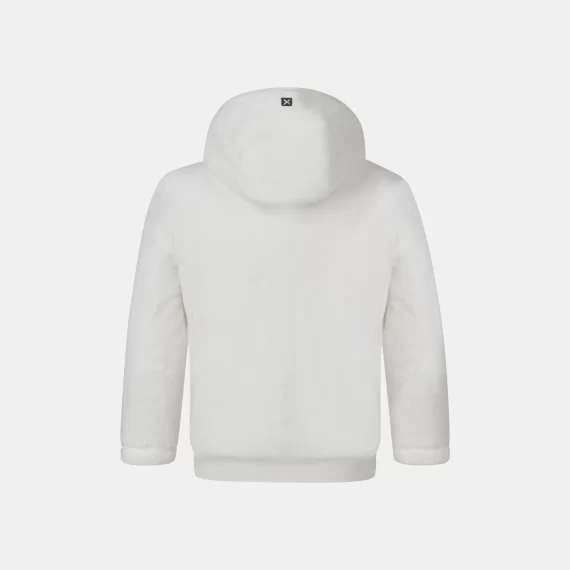 MONTURA - GIACCA BABY POLAR STRETCH HOODY  00 WHITE MJAB12B - immagine 2