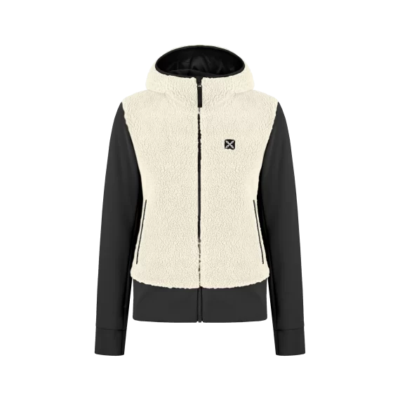 MONTURA - GIACCA DONNA SHERPA MIX  003 PANNA MJAC77W