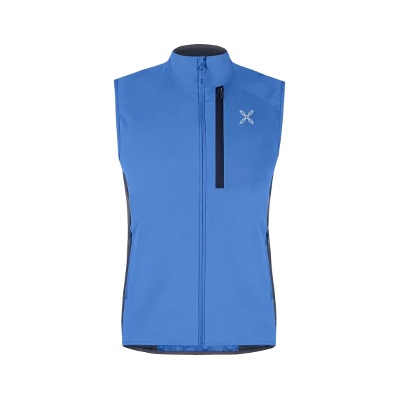 MONTURA - GILET PEAK VEST  850890 B.BLUE/GRAPHITE BLUE MVVK00X