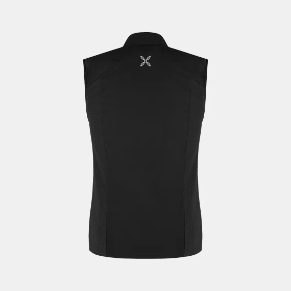 GILET PEAK VEST  90202 BLACK/SUNNY LIME MVVK00X - immagine 2
