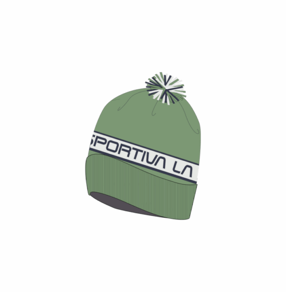 LASPORTIVA - CUFFIA ORBIT BEANIE  ASPEN GREEN/CHALK ZZSH034