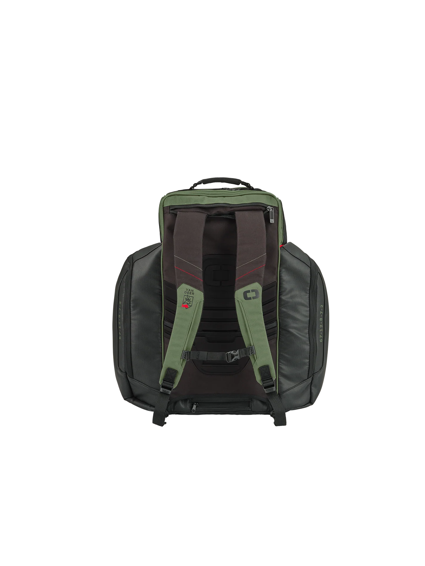 VANDEER - BORSA SKI PACK LARGE 90L PORTA SCARPONI KHAKI/BLACK V25ZU053 - immagine 3