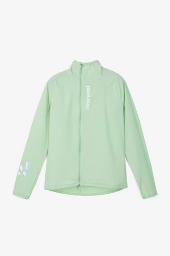 NNORMAL - GIACCA DONNA TRAIL WIND JACKET  002 LIGHT GREEN N1CWWJ1
