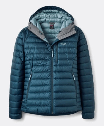 RAB - GIACCA DONNA MICROLIGHT ALPINE TMB/TEMPEST BLUE QDB-13