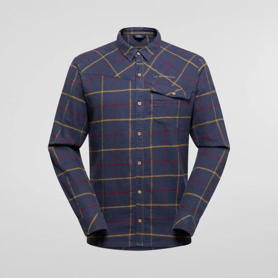 LASPORTIVA - CAMICIA RAMBLER LIGHT FLANNEL  NIGHT SKY/SAVANA ZACC014