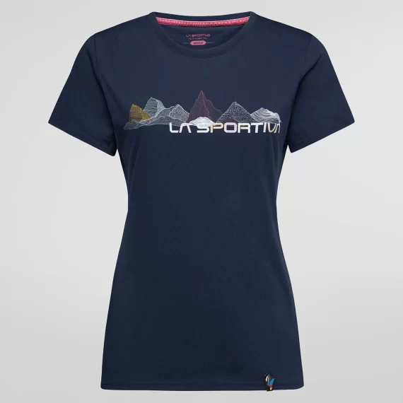 LASPORTIVA - T-SHIRT DONNA PEAKS  NIGHT SKY ZACT082