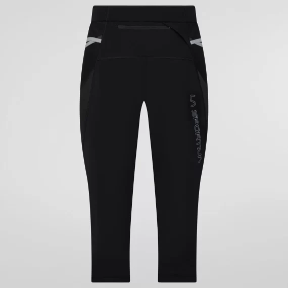 LASPORTIVA - PANTALONE TRIUMPH TIGHT 3/4  BLACK/CLOUD ZARG013 - immagine 2