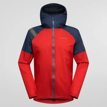 LASPORTIVA - GIACCA POCKETSHELL JKT  MOUNTAIN RED/NIGHT SKY ZARJ019