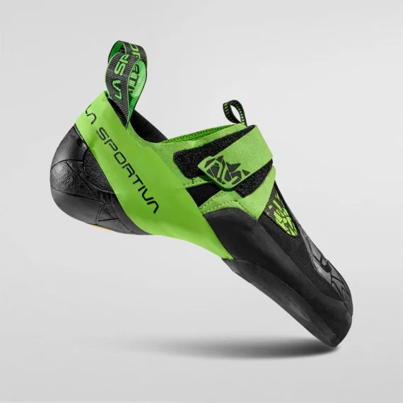 LASPORTIVA - SCARPETTE SKWAMA VEGAN  BLACK/FLASK GREEN ZFCS032