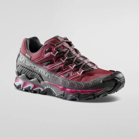 LASPORTIVA - SCARPE DONNA ULTRA RAPTOR II GTX RED PLUM/CARBON ZFHS149