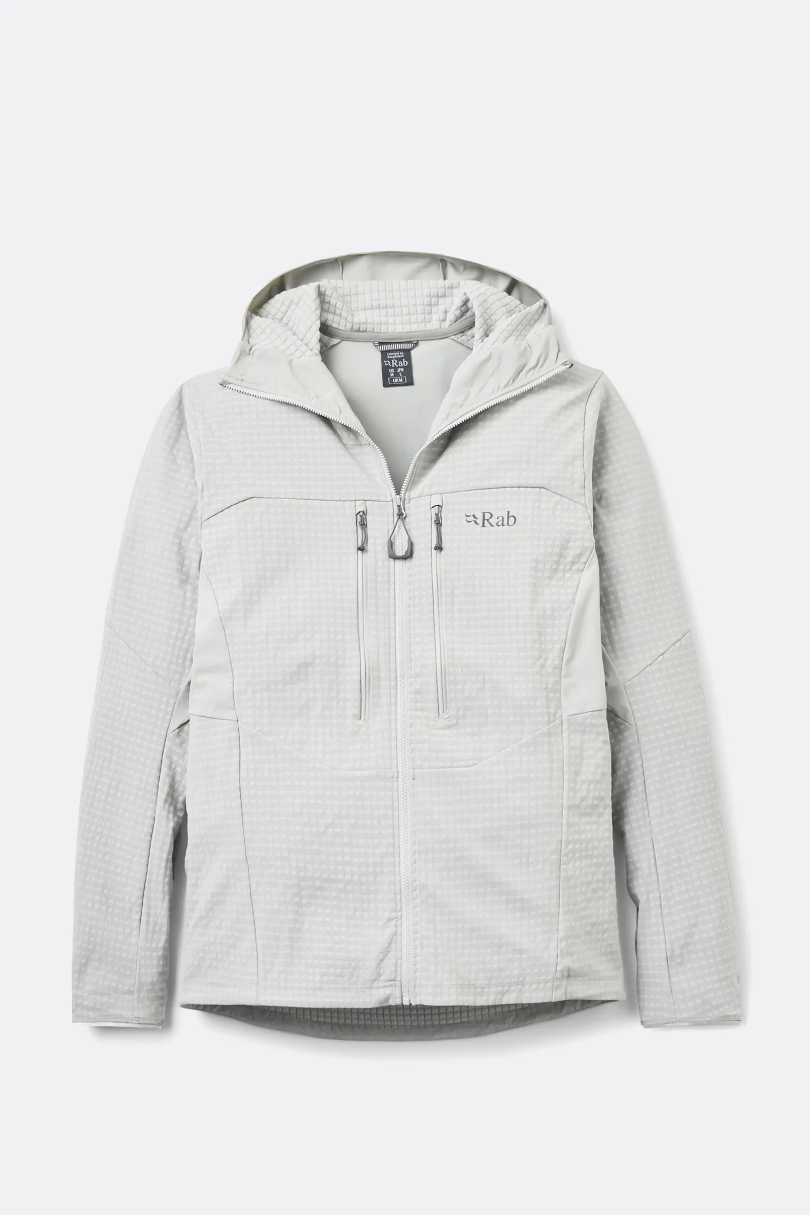 RAB - GIACCA ASCENDOR PRO HOODY LZN/LIGHT ZINC QDB-87