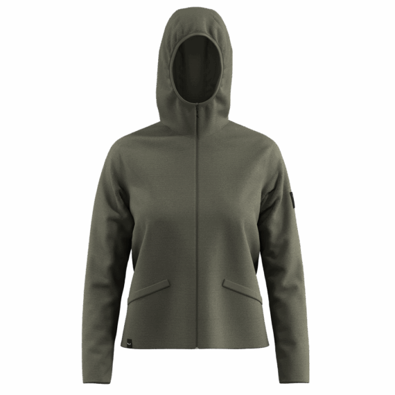 SALEWA - GIACCA DONNA FANES SARNER  5456 FADED GREEN MELANGE 29161