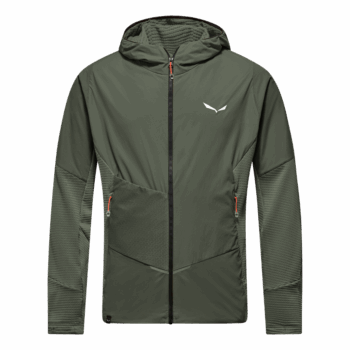 SALEWA - GIACCA PEDROC PL WIND HOODY  5450 FADED GREEN 29170
