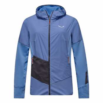 SALEWA - GIACCA DONNA PEDROC WIND HOODIE  3151 MORNING BLUE 29171