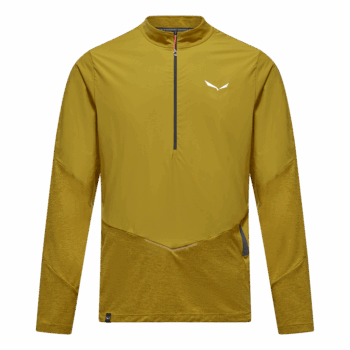 SALEWA - MAGLIA PEDROC DRY WIND HZ  5810 OLIVE OIL 29172