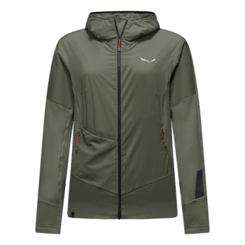 SALEWA - GIACCA DONNA PEDROC WIND HOODIE  5450 FADED GREEN 29171