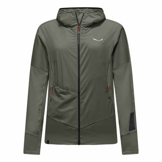 SALEWA - GIACCA DONNA PEDROC WIND HOODIE  5450 FADED GREEN 29171