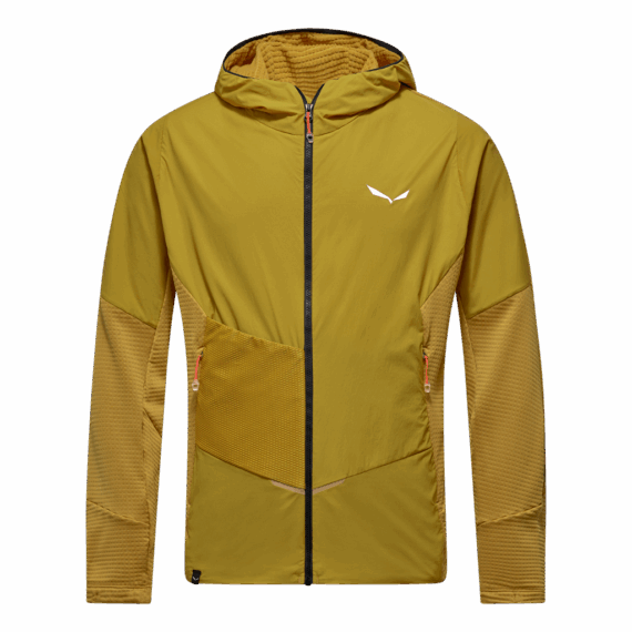 SALEWA - GIACCA PEDROC PL WIND HOODY  5810 OLIVE OIL 29170