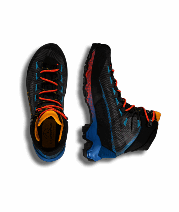 LASPORTIVA - SCARPONI AEQUILIBRIUM HIKE GTX  CARBON/TROPIC BLUE ZFHS137 - immagine 4