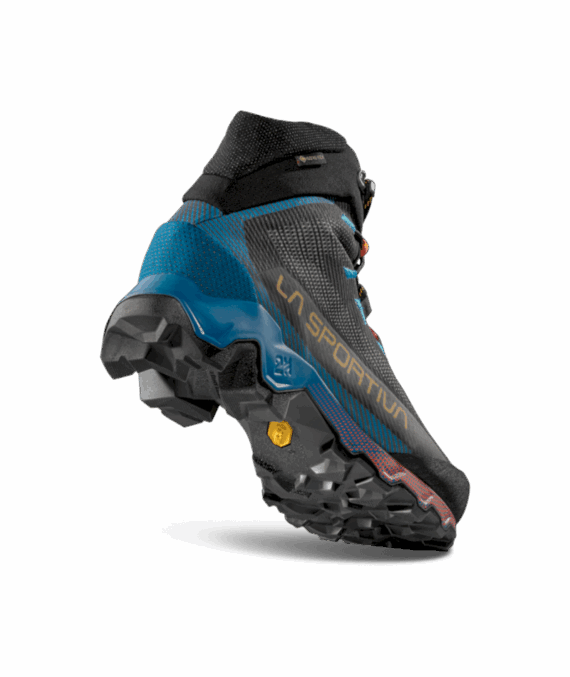 LASPORTIVA - SCARPONI AEQUILIBRIUM HIKE GTX  CARBON/TROPIC BLUE ZFHS137 - immagine 2