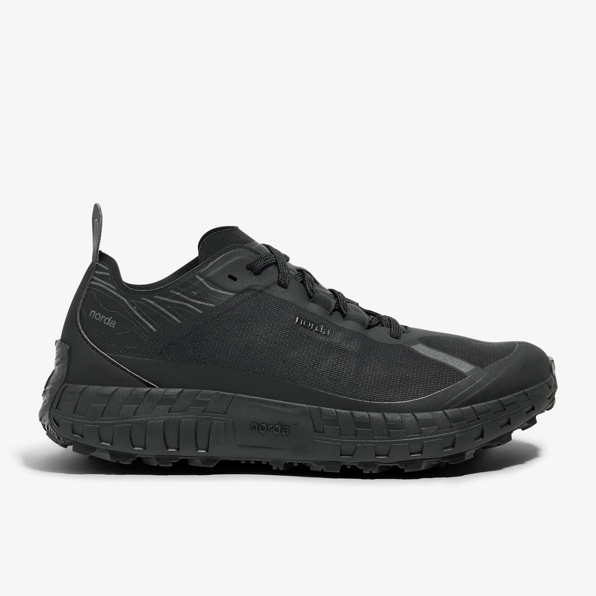NORDA - SCARPE 001A DONNA STEALTH BLACK 001A.W