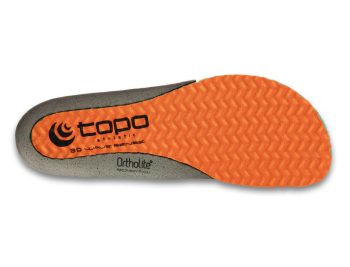 TOPO ATHLETIC - SOLETTA 3D WAVE TECHNOLOGY  ORANGE-BLACK M914