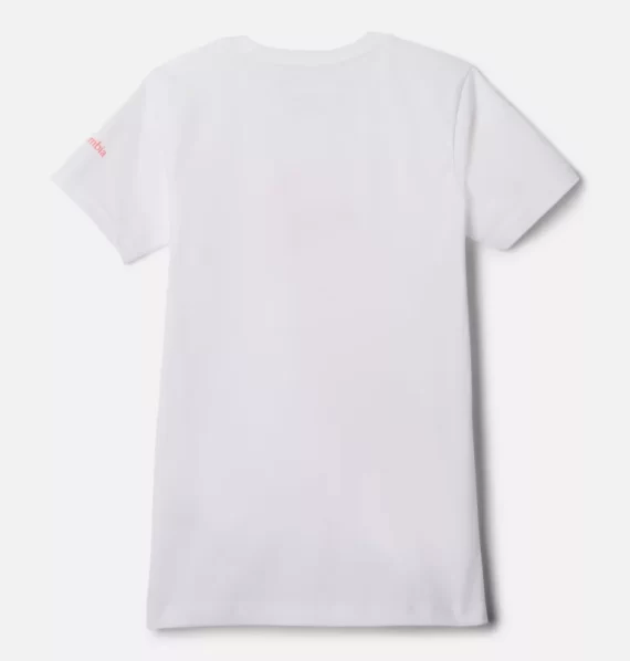 COLUMBIA - T-SHIRT JR MISSION LAKE SS  WHITE 1989791 - immagine 2