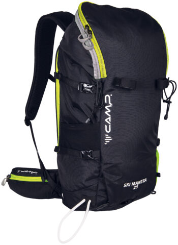 CAMP - ZAINO SKI MANTRA 25 LT. NERO/LIME 3624