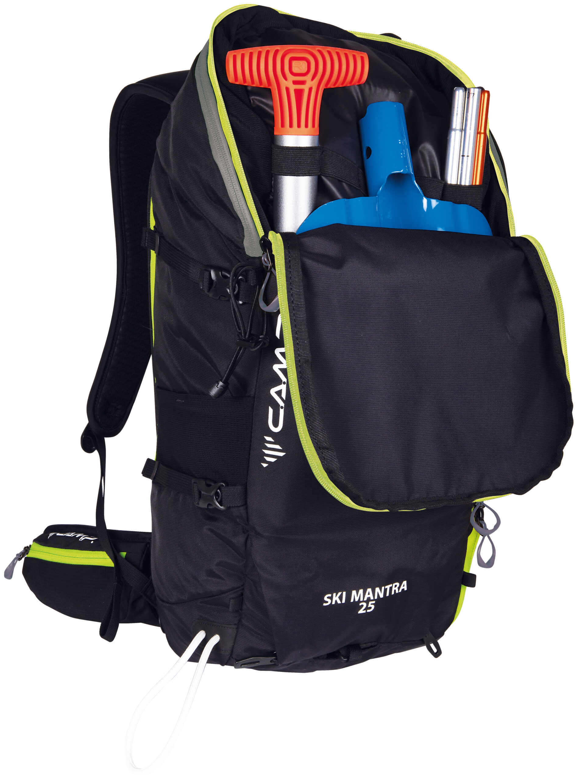 CAMP - ZAINO SKI MANTRA 25 LT. NERO/LIME 3624 - immagine 3
