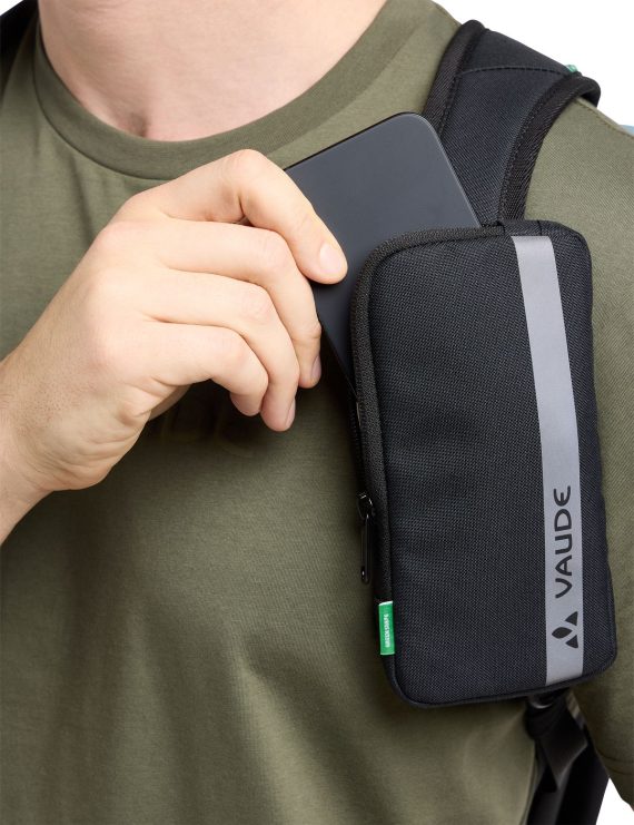 VAUDE - PORTATELEFONO SPALLA ZAINO  NERO 46618 - immagine 2