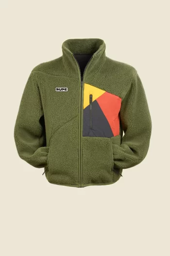 RUPE - GIACCA PILE RUPE  WOODLAND PLU3