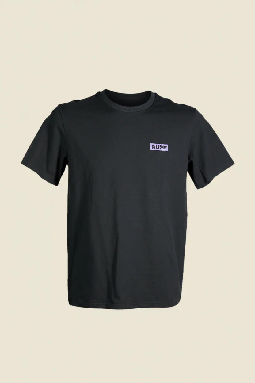 RUPE - T-SHIRT COTONE RUPE BLACK TX01 - immagine 2