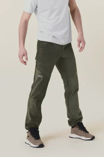 RUPE - PANTALONE VELLUTO HIMALAYA  VERDE PINO HYMA