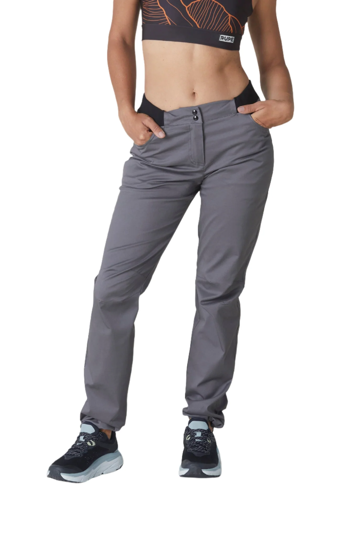 RUPE - PANTALONE DONNA ANDE GRIGIO ANDE