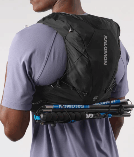SALOMON - ZAINO ADV SKIN 12 SET  BLACK LC2464 - immagine 3