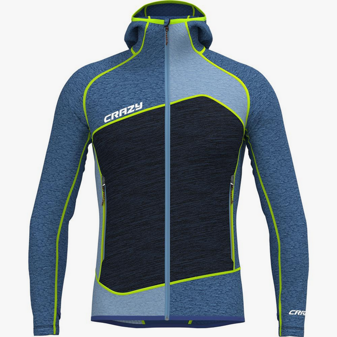CRAZY IDEA - GIACCA RESOLUTION CRAZY 93BU LIKEN BLUE 025117U