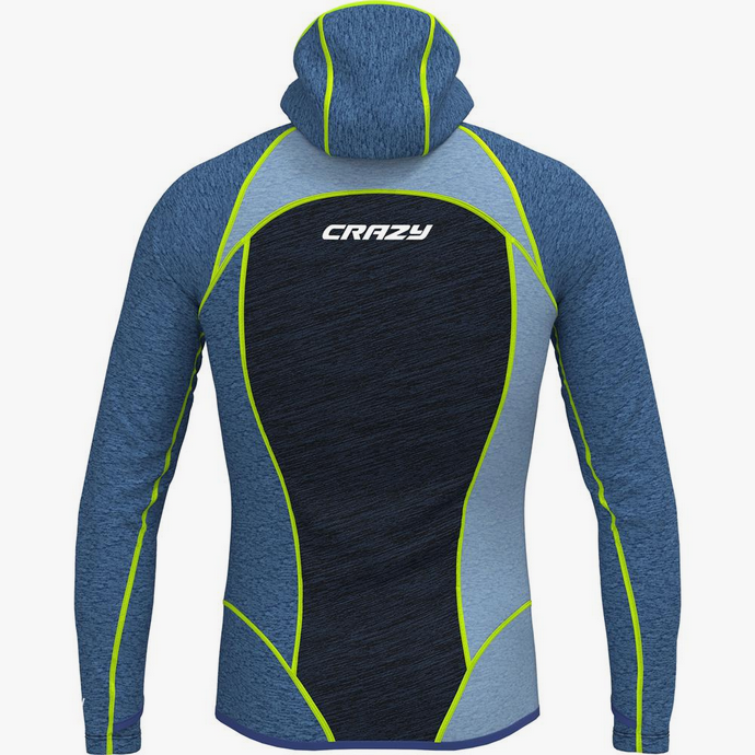 CRAZY IDEA - GIACCA RESOLUTION CRAZY 93BU LIKEN BLUE 025117U - immagine 2