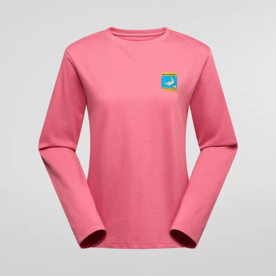 LASPORTIVA - T-SHIRT DONNA MOON CLIMB LS  ROSEBAY ZACL008