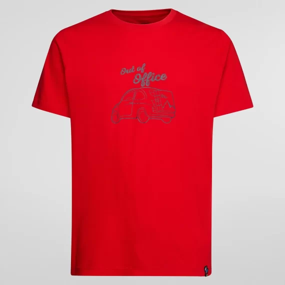 LASPORTIVA - T-SHIRT CINQUECENTO  324324 MOUNTAIN RED F55