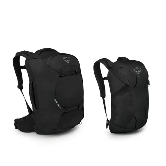OSPREY - ZAINO/VALIGIA FARPOINT 55 LT.  BLACK FARPOINT.55 - immagine 5