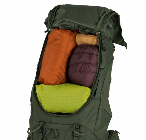 OSPREY - ZAINO KESTREL 58 LT.  82 BONSAI GREEN KESTREL.58 - immagine 5