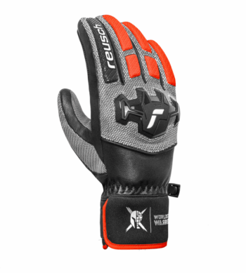 REUSCH - GUANTO SCI WORLDCUP WARRIOR BLK/SILVER/FLUO RED 6511122