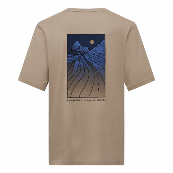 SALEWA - T-SHIRT EAGLE SUNSET LOOSE  7180 QUICKSAND 29150 - immagine 2