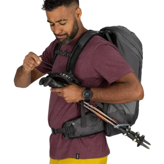 OSPREY - ZAINO TALON 26LT.  1083 BLACK/COAL GREY TALON.NEW.26 - immagine 4