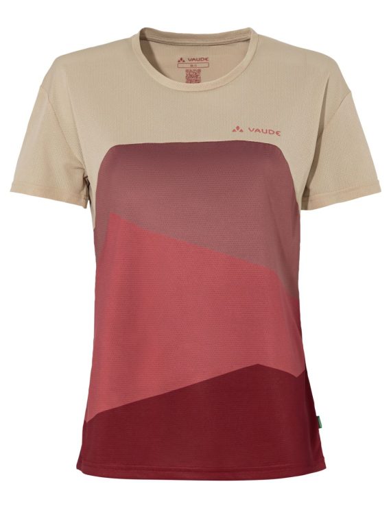 VAUDE - T-SHIRT DONNA MOAB  BRICK 42339